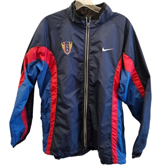 Nike Vintage USA Olympics Womens Windbreaker Jacket - Picture 8 of 9